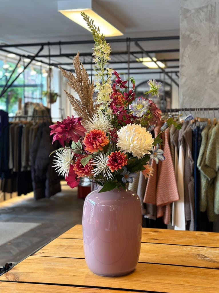 Abonnement op zijden bloemen