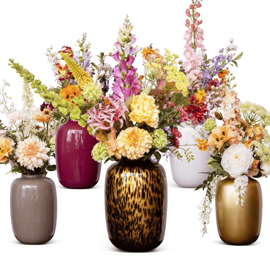 Luxe zijden bloemen