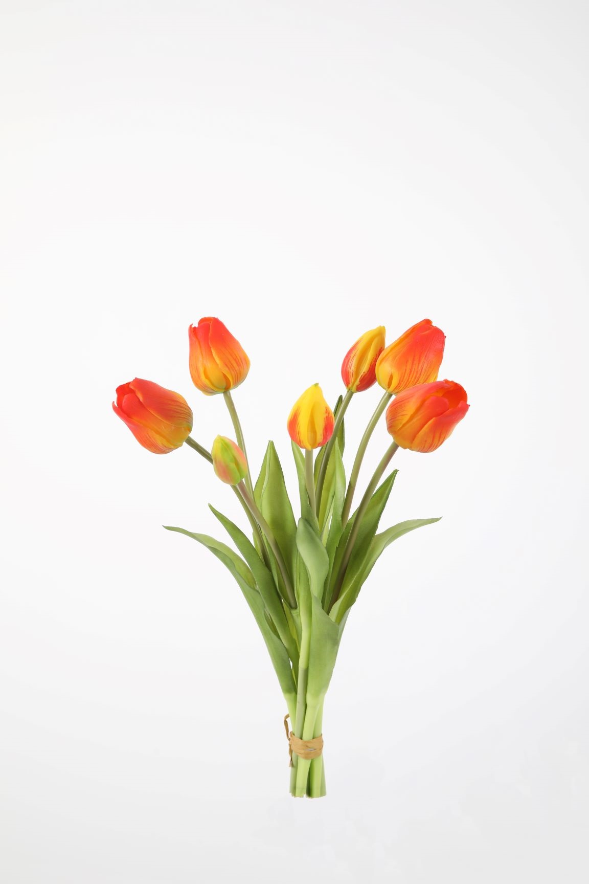 Real Touch Tulpen Oranje/Geel