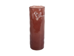 Bird Vaas Red Ochre Glass (2 maten) - Afbeelding 3