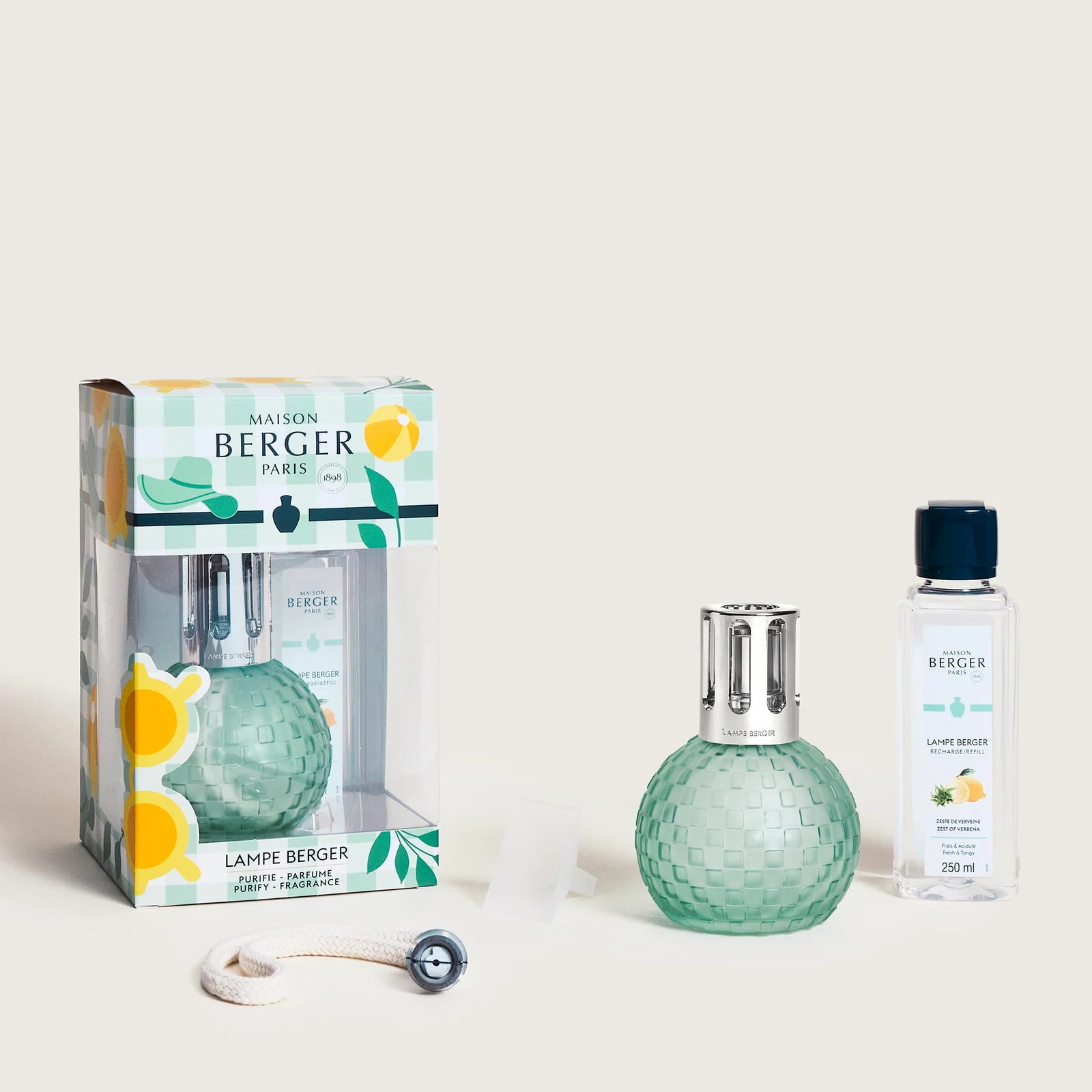 Lampe Berger Giftset Disco Estivale Zeste de Verveine - Afbeelding 6
