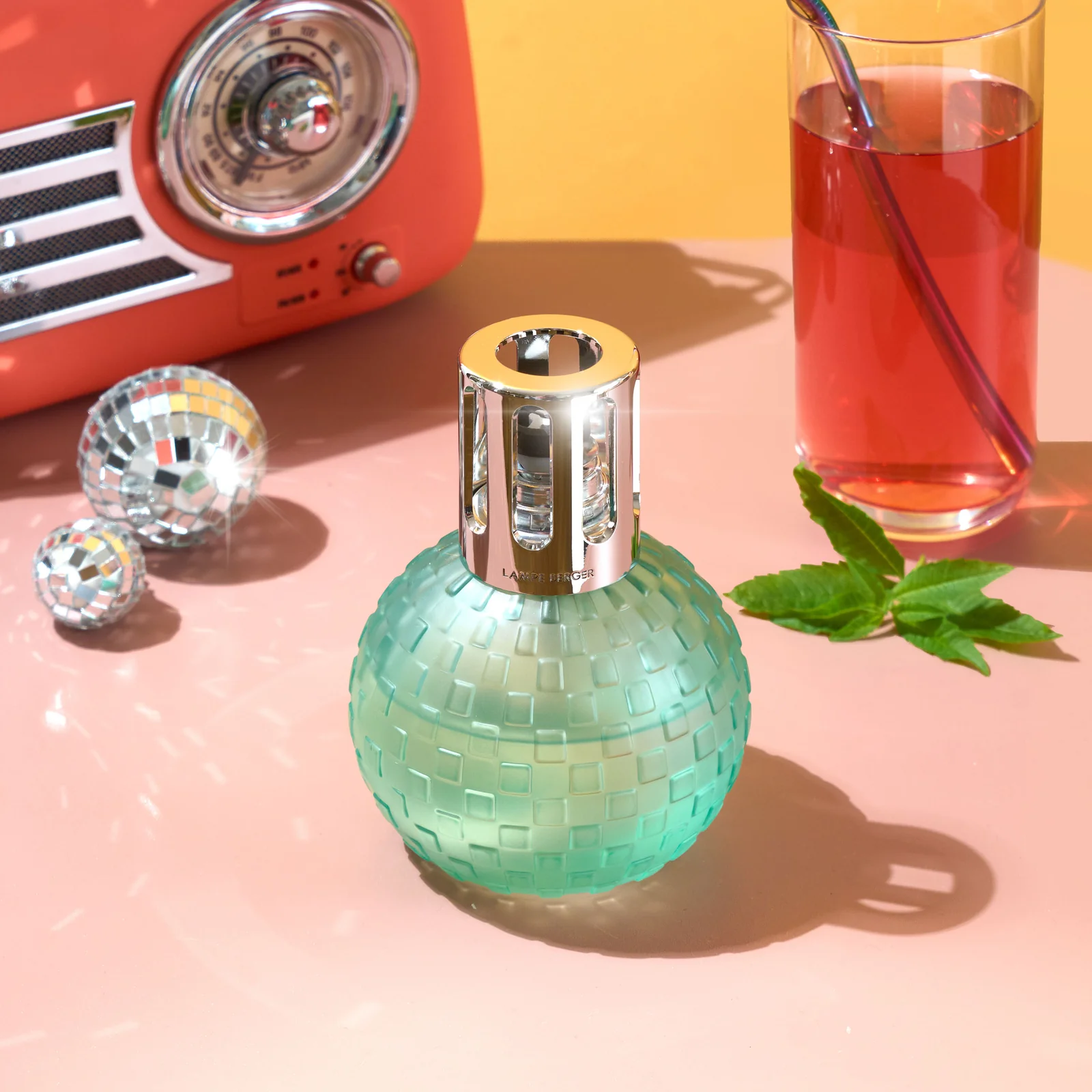 Lampe Berger Giftset Disco Estivale Zeste de Verveine - Afbeelding 5
