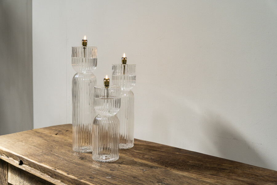 Ribelle clear brass M olielamp - Afbeelding 3