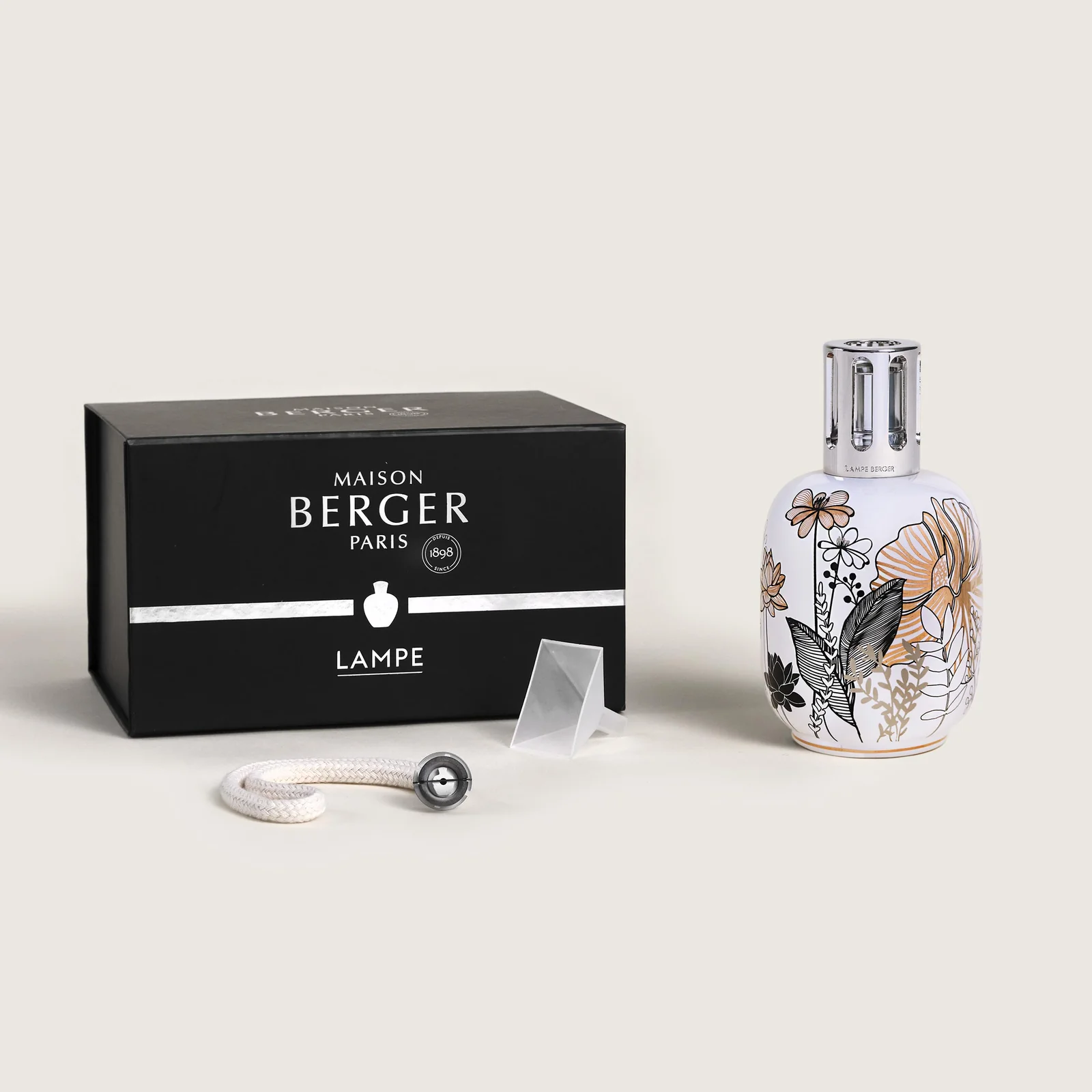 Lampe Berger Végétale Porcelaine Blanche