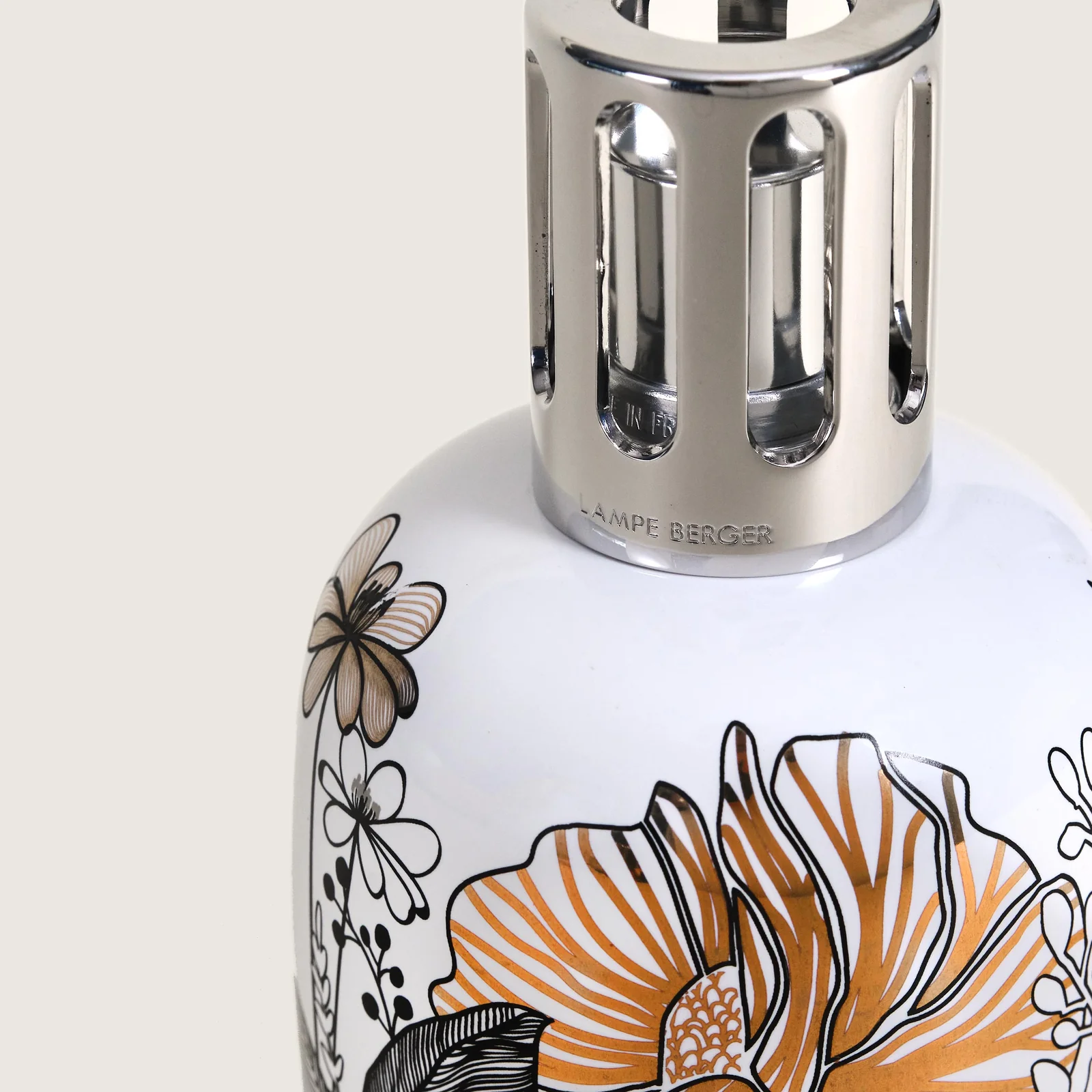 Lampe Berger Végétale Porcelaine Blanche