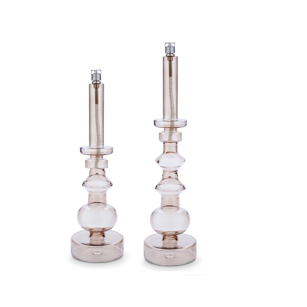 Peri Living Candleholder paraffinelamp champagne – M en L verkrijgbaar bij de Zijden Boutique in Delft