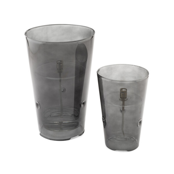 Peri Living Windshelter Conical paraffinelamp smoked – M en L verkrijbaar bij de Zijden Boutique in Delft