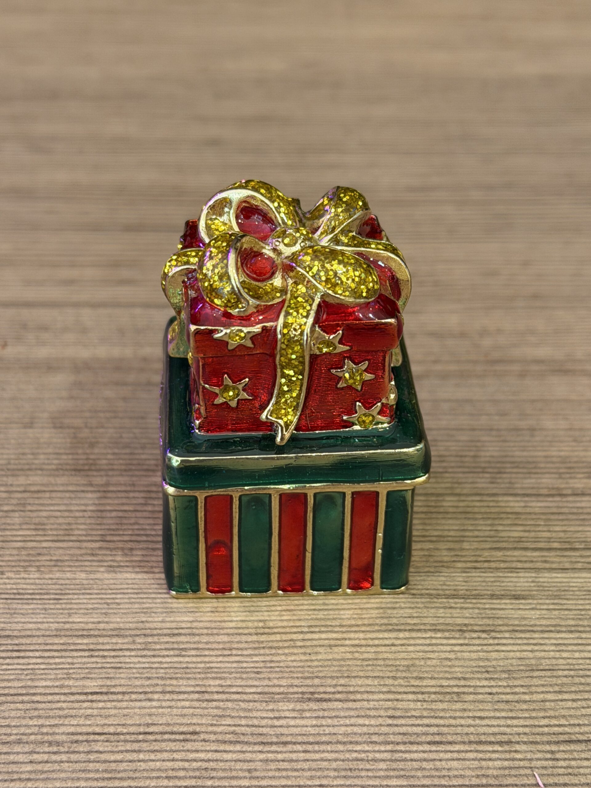 Sierdoosje kerstcadeautjes bij de Zijden Boutique in Delft
